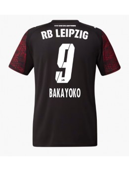 Billige RB Leipzig Johan Bakayoko #9 Tredjedrakt 2025-26 Kortermet